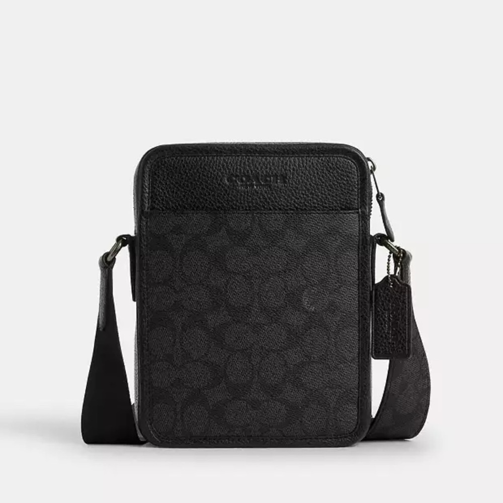 🔥SOLD🔥🖤Coach Sullivan Crossbody Bag In Signature Canvas🔥 - Picture 3 of 9